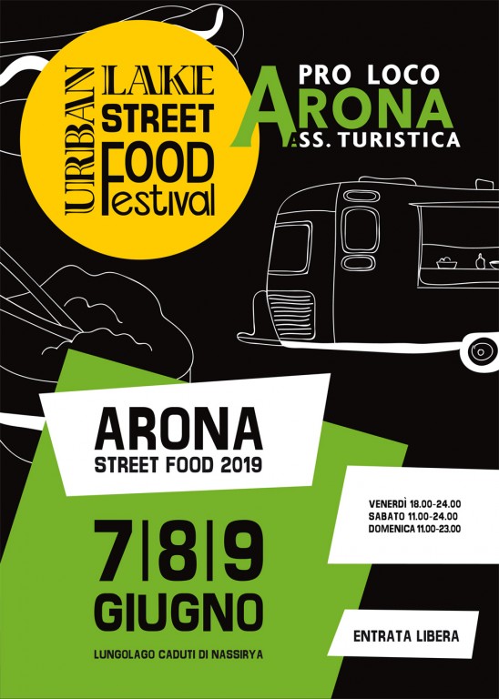 7/8/9 GIUGNO: Arona Street Food